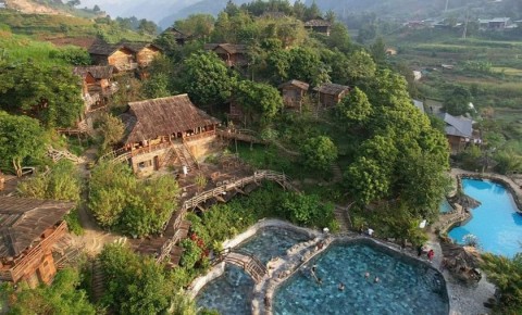 MÙ CANG CHẢI - TRẠM TẤU – BẢN CU VAI  2 ĐÊM NHÀ SÀN